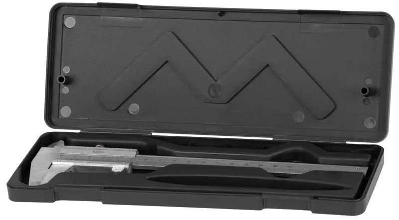 K objednání | STREND PRO Posuvné měřítko kovové 150mm v plastovém pouzdře