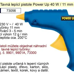 Speciální cena - Tavná lepící pistole Power Up 40 W 11 mm