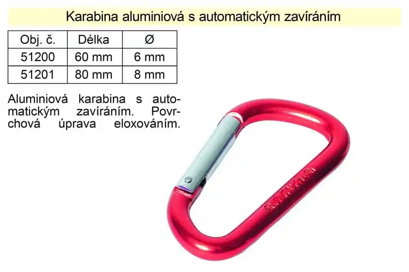 Doprodej - Karabina Alu 80x8mm