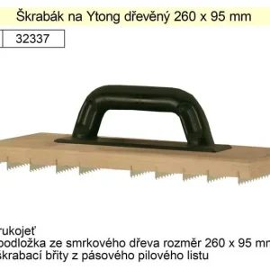 Cenový hit | Škrabák na Ytong dřevěný 260x95mm