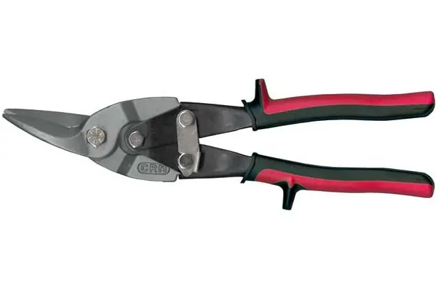 Akční sleva - Nůžky na plech, převodové, vystřihovací, levé, CrV, délka 250 mm, Magg