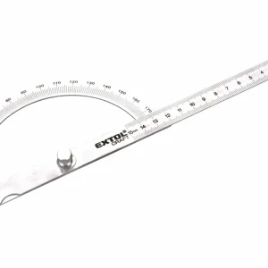 Nový produkt | EXTOL CRAFT úhloměr obloukový nerezový, 0-180°