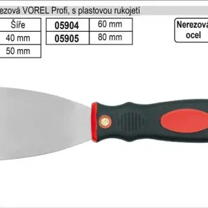 Doprodej zásob - Špachtle nerezová Profi 60mm