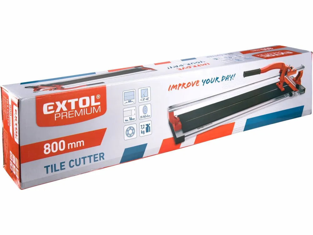 EXTOL PREMIUM řezačka obkladů ložisková, 800mm 8841078 - Slevy