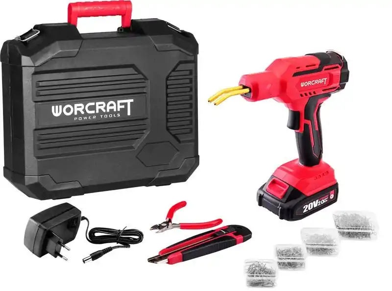 WORCRAFT CPW-S20LiM Aku svářecí pistol svářečka na plasty ShareSYS 1x2.0Ah | Přímo z výroby