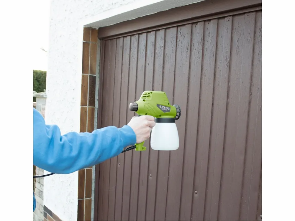 Bezpečný nákup - Pistole stříkací na barvu elektrická 80 W Extol 412113