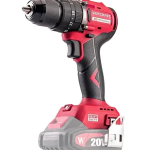 K dispozici - WORCRAFT CHD-S20LiBC Aku vrtací šroubovák s příklepem 60Nm, 20V, bezuhlíkový, bez baterie