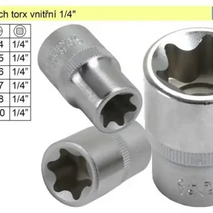 Gola ořech torx _ vnitřní E8 / 1/4" - Doprodej