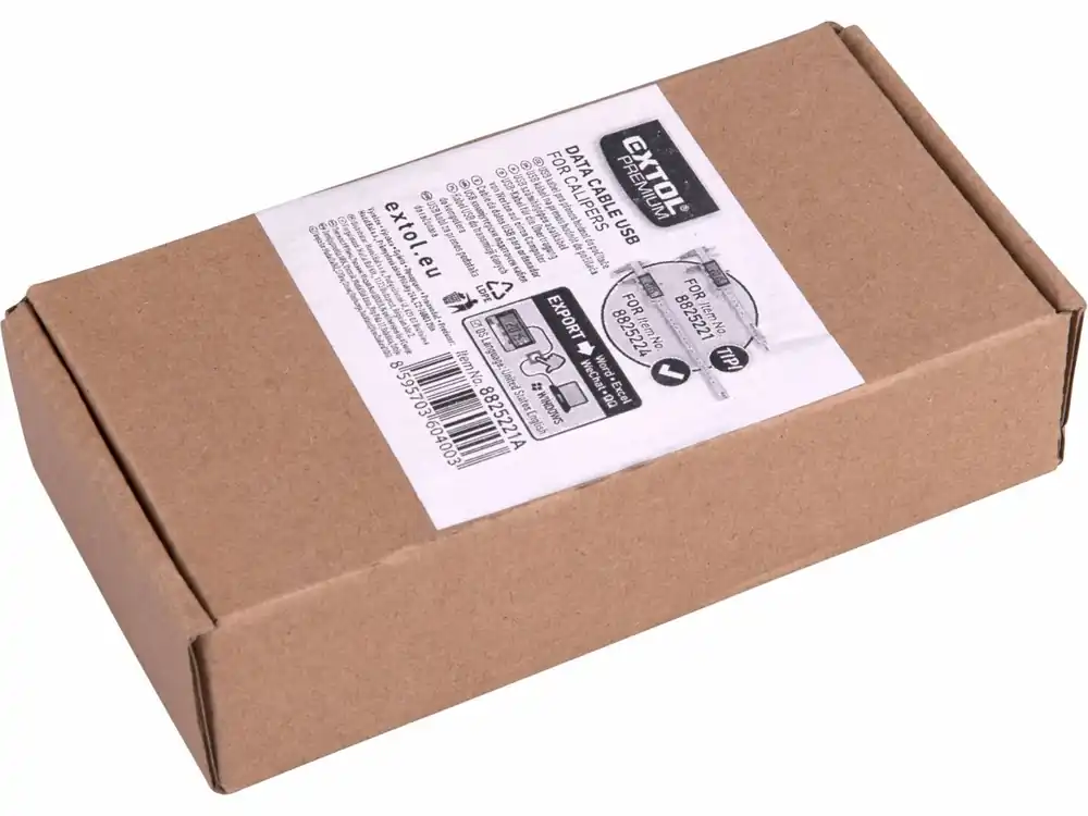 kabel pro přenos dat k posuvkám 8825221 a 8825224, USB (m) délka 2,8m - Cena od výrobce