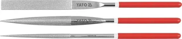 Do vyčerpání zásob - Sada pilníků jehlových diamantových 5 x 180 mm 3 ks