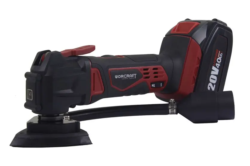 Bezpečný nákup - Aku multifunkční bruska 20V Worcraft CMT-S20Li bez baterie a nabíječky