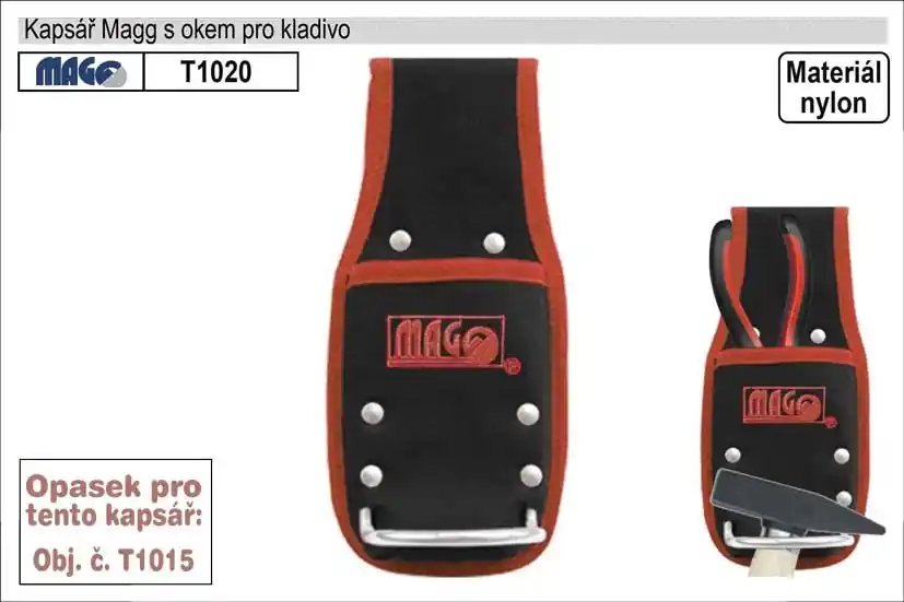 Objednat nyní - Kapsář MAGG na kladivo a kleště