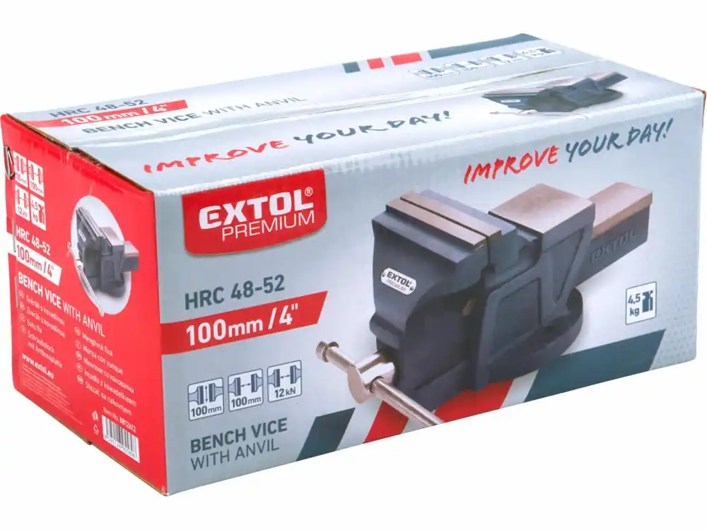 Rychlé odeslání - Svěrák Extol Premium neotočný 100 mm