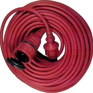 Prodlužovací kabel 1 zásuvka délka 30 m 16 A, IP44, gumový - Do vyčerpání zásob