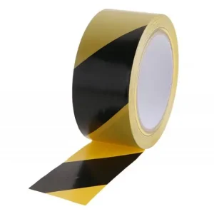 Nyní k dispozici | Páska samolepicí výstražná, varovací 48mm x33m ćernožlutá