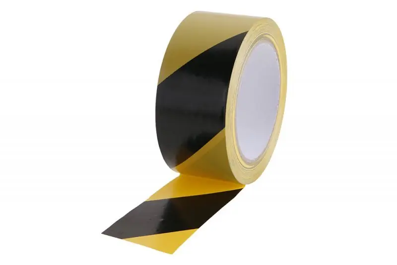 Nyní k dispozici | Páska samolepicí výstražná, varovací 48mm x33m ćernožlutá