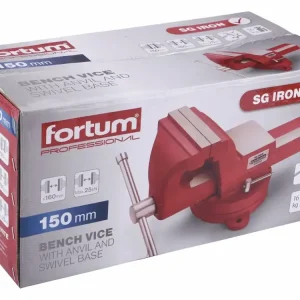 Špičkový produkt - FORTUM svěrák otočný s kovadlinou, 150mm, SG Iron 4752624