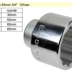Velká sleva - TRIUMF Gola ořech dvanáctihran 65mm 3/4" 12hran