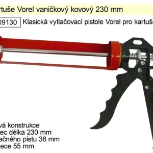 Kvalitní produkt | Lis na kartuše Vorel vaničkový kovový