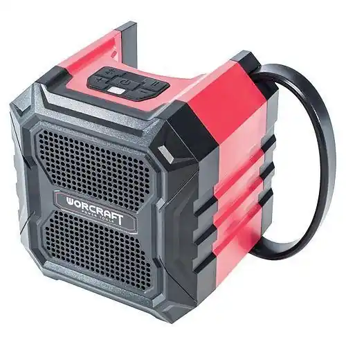 Oblíbený u zákazníků | Aku reproduktor Worcraft CBTS-S20Li, 20V, Bluetooth, AUX, 1x USB (bez baterie a nabíječky)