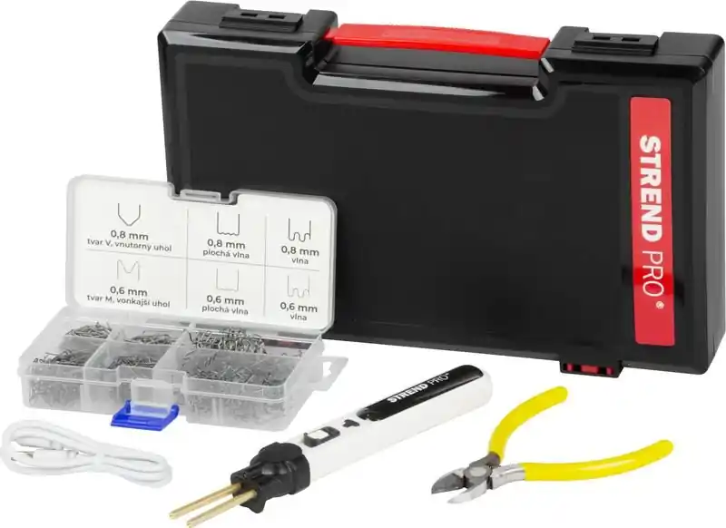STREND PRO Aku svářecí pero svářečka na plasty, pájka, USB nabíjecí | Super nabídka