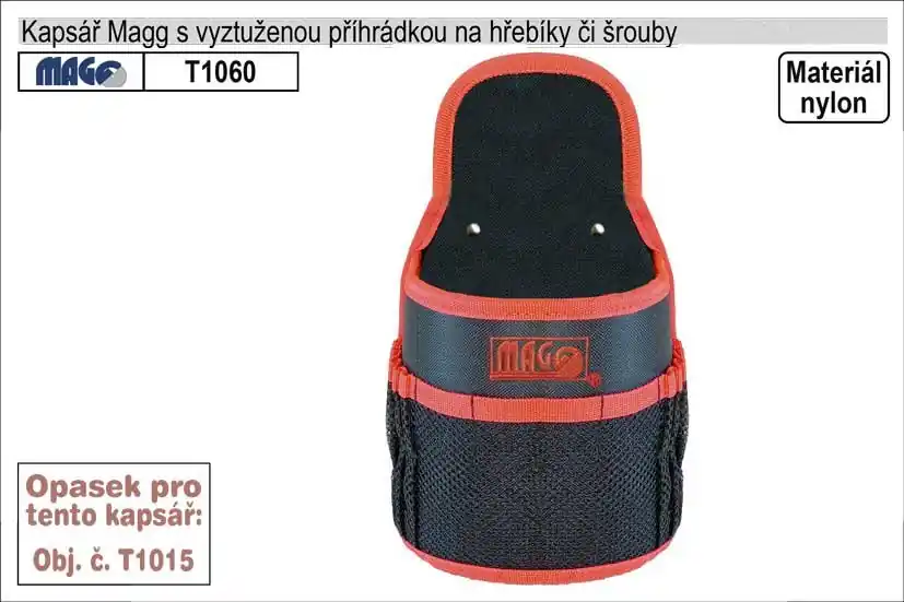 Kapsář Magg na hřebíky s 1 kapsou | Skvělé hodnocení