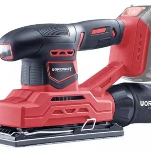 Zbývá pár kusů - WORCRAFT CFS-S20Li Aku vibrační bruska 20V, bez baterie a nabíječky