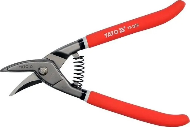 Nůžky na plech 260 mm zahnuté | Speciální nabídka