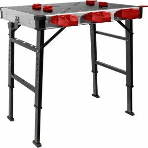 FORTUM stůl pracovní skládací, 850x600mm, výška 73,5-88,5cm 4759990 - Výborné hodnocení