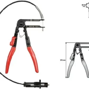 YATO Kleště na hadicové spony s bowdenem 690mm | Téměř vyprodáno