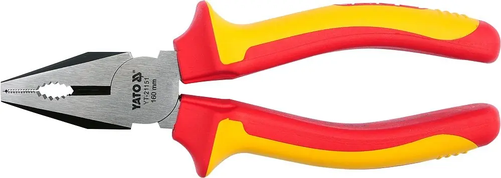 Doprodej zásob | YATO Kleště kombinované 160mm izolované VDE 1000V