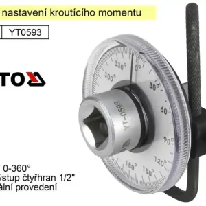 YATO Úhloměr kroutícího momentu na ráčnu | Blesková nabídka