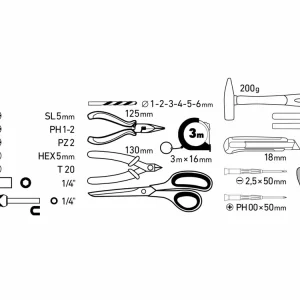 Aku šroubovák s příklepem růžový Lady 12 V / 2000 mAh Li-On Extol 402403 | Nově v e-shopu