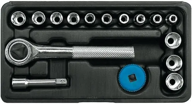 Zbývá pár kusů - Gola sada 1/4" 16 ks