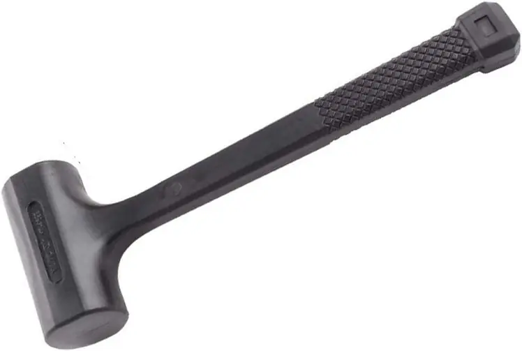 K dispozici - Palička celogumová, rázová, plněná broky,900 g, Yato