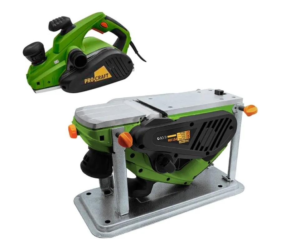 PROCRAFT Elektrický hoblík 110mm 1300W se stojanem PE1300 - nové značení PE2150 - Velká sleva