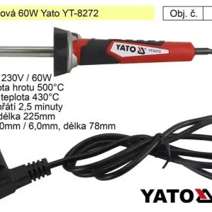 Speciální nabídka - Pájka hrotová 60W Yato YT-8272