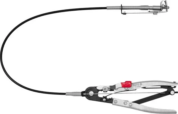 Výhodná nabídka | Kleště na hadicové spony s bowdenem délky 613 mm Yato