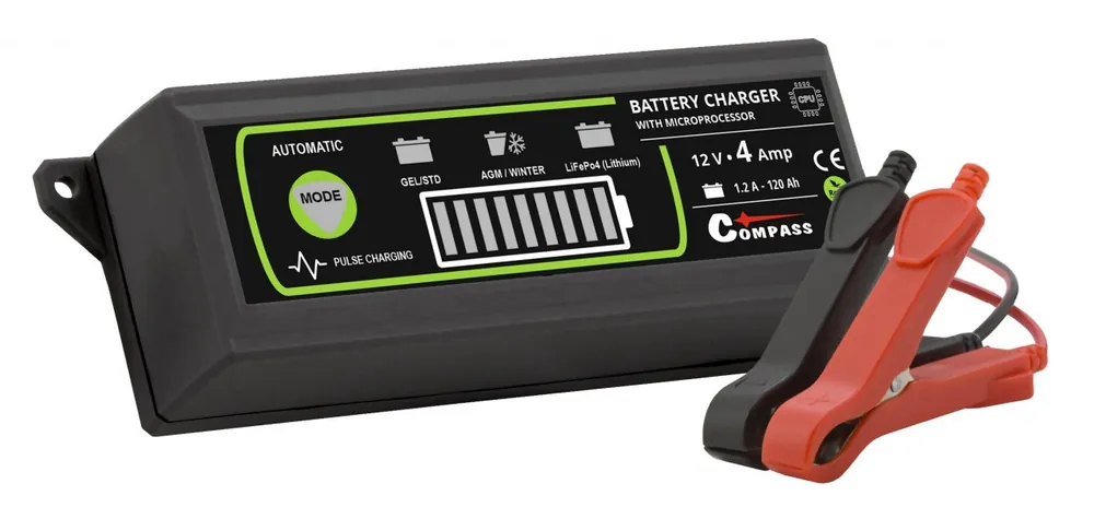 Výhodná cena | Nabíječka mikroprocesor 4Amp 12V PB/GEL/AGM/LiFePO4