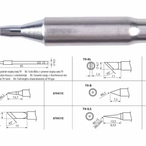 Poslední kus | EXTOL INDUSTRIAL hrot pájecí, T9-IL 8794511C
