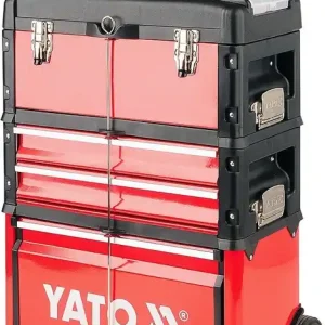 Nově v sortimentu - YATO Kufr vozík na nářadí 3 sekce 2 zásuvky YT-09101