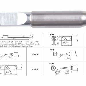 Ušetřete | EXTOL INDUSTRIAL hrot pájecí, T9-K 8794511E