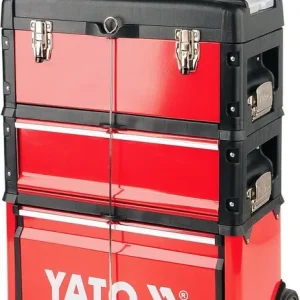 YATO Kufr vozík na nářadí 3 sekce 1 zásuvka YT-09102 - Akční nabídka