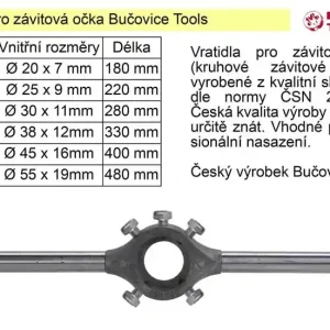Vratidlo pro závitová očka 45x16 mm Bučovice Tools - Ušetřete