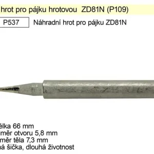 Náhradní hrot pro pájky YT- 82455 a ZD81N | Výprodej