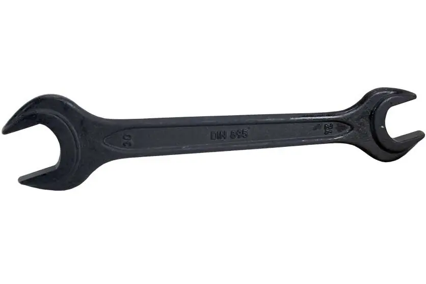 Klíč otevřený oboustranný černý 24x30 Strend Pro 231784 - Sleva navíc