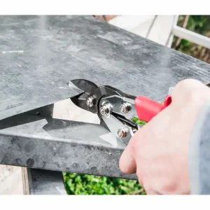 Nůžky na plech, převodové, levé, délka 255mm , Fortum | Novinka