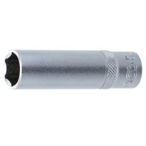 Sleva - gola hlavice ořech šestihran 3/8" 10 mm, prodloužený, BGS