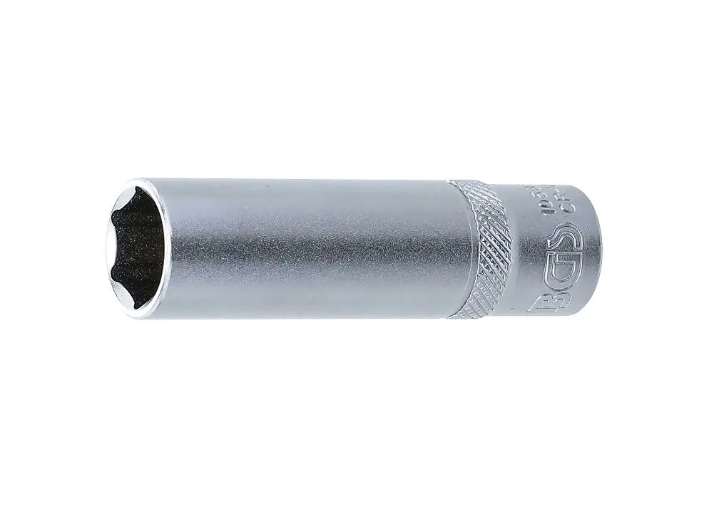 Sleva - gola hlavice ořech šestihran 3/8" 10 mm, prodloužený, BGS
