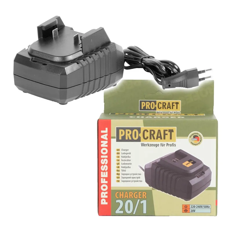 Novinka | PROCRAFT Nabíječka 20V/2A